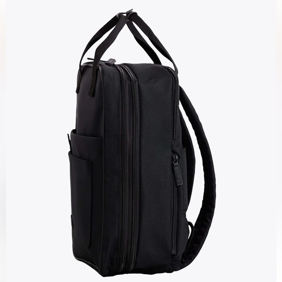 BEIS- The Expandable Backpack 
in Black - Picture 3 of 6